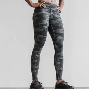 NoBull Mid-Rise Gray Camo leggings